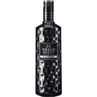 Three Sixty Vodka Black 0,7L