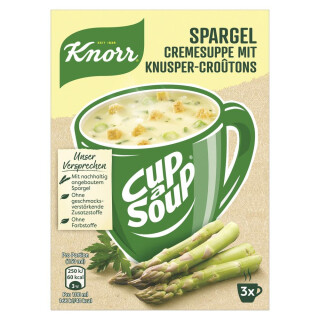 Knorr Cup a Soup aspargesflødesuppe med croutoner 3x14g