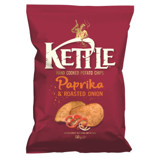 Kettle Chips Paprika&Roasted Onion 130g