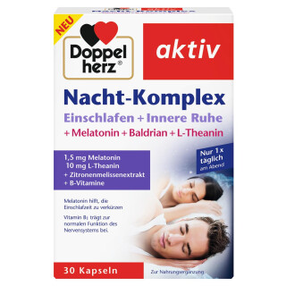 Doppelherz Nat-Komplex Fald i søvn og indre ro  30 kapsler