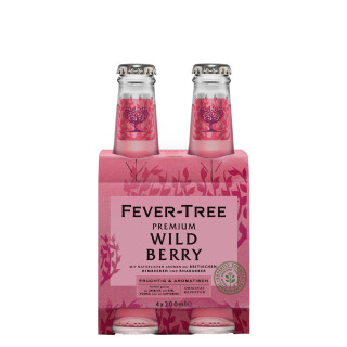 Fever Tree Premium Wild Berry 4x0,2l plus pant