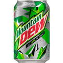 Mountain Dew no sugar 24x0,33L d&aring;ser