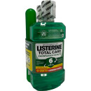 Listerine Total Care Beskyttelse af tandk&oslash;d  2x600ml og Rejseetui