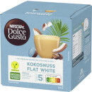 Nescafe Dolce Gusto kokos flat hvid 132g