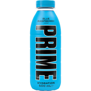 Prime Hydration Blå hindbær 0,5L PET plus pant