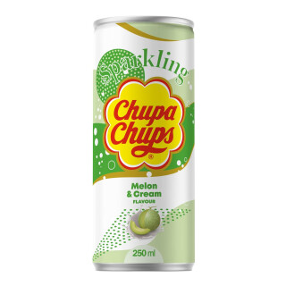 Chupa Chups Sparkling Melon & cream 0,25L plus pant