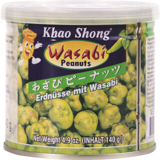 Khao Shong Jordnødder Wasabi 140g
