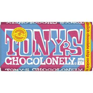 Tonys chocolade sødmælk chip cookie 110g