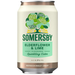 Somersby Elderflower Lime 20x0,33L dåser Export