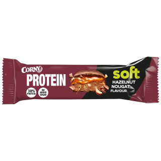 Corny Protein Soft Hasselnødde-nougat 45g