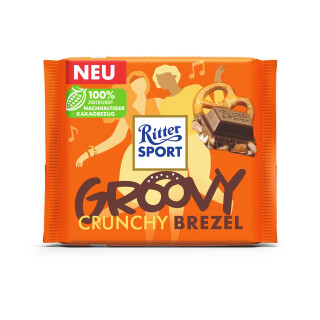 Ritter Sport Crunchy Brezel 100g Tasty Vibe