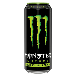 Monster Energy zero sukker grøn 12x0,5L dåse export