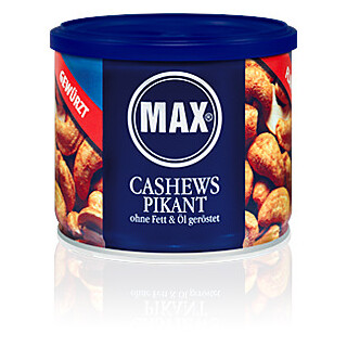 MAX Cashews saltet 225g Dåse