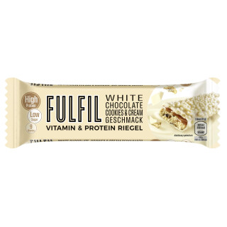 Fulfil Vitamin&Protein Bar Chocolate White Cookies&Cream 55g