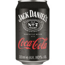 JackDaniels &amp; Coca Cola 0,33L D&aring;se plus pant