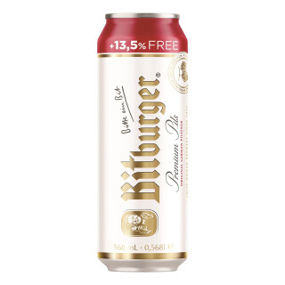 Bitburger Pils 24x0,568ml 13,5% gratis Export