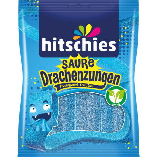 Hitschies Blå Dragetunger 125g