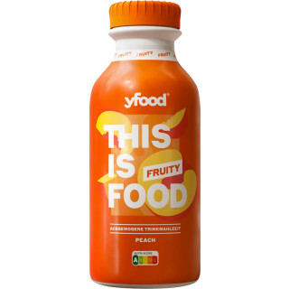 YFood Fruity fersken 500ml