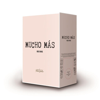 Mucho Mas rose  3L BIB