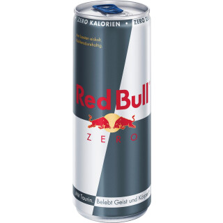 Red Bull Zero 250ml dåse plus pant