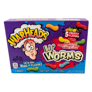 Warheads Lil´ Worms Box 99g