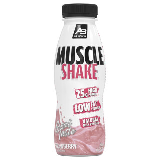 Muscle Shake jordbær 330ml