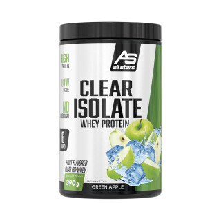 All Stars Clear Isolate Whey Protein Grøn æble 390g