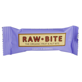 Raw Bite Vanilje Bær Bar 50g