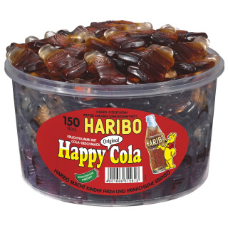 Haribo Happy Cola Box 150stk 1,2kg