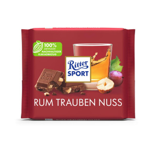 Ritter Sport Rum-Trauben-Nuß 100g