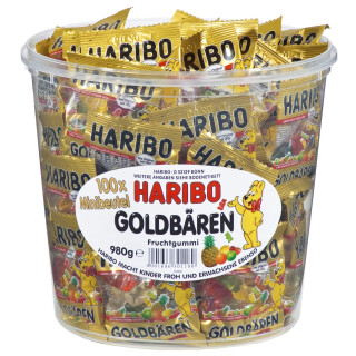 Haribo Goldbären Mini 100Stk. 980g