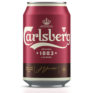 Carlsberg 1883  24x0,33L dåser