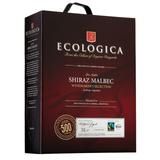 Ecologica Shiraz-Malbec 3 l BIB