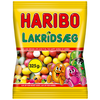Haribo Lakridsæg 325g