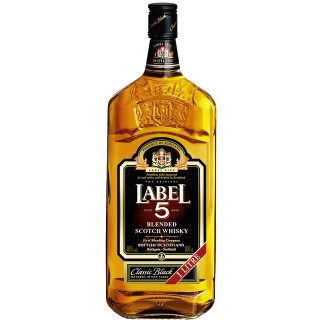 Label 5 Blended Scotch Whisky 1,0 l