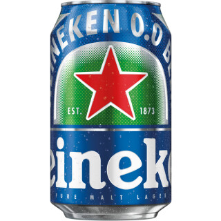 Heineken alkoholfri 24x0,33l dåser