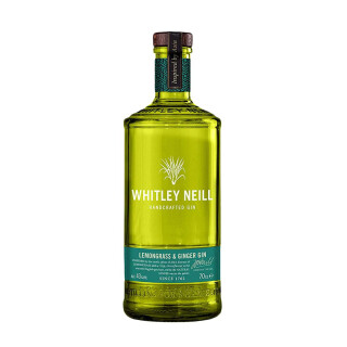Whitley Neill Lemongrass & Ginger Gin 0,7 l