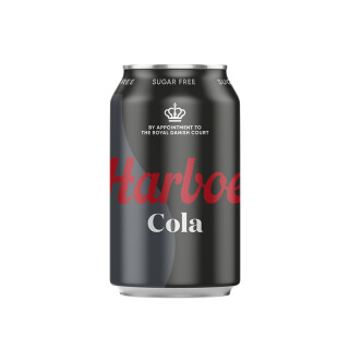 Harboe Cola 0% sukker 24 x 0,33 l