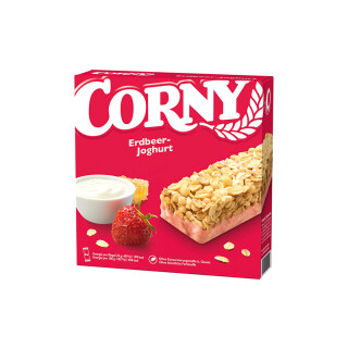 Corny joghurt og jordbær 6x25g
