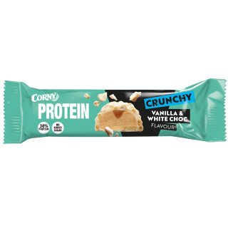 Corny protein vanilje hvid chokolade knas 45g