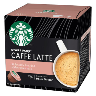 Nescafe Dolce Gusto Starbucks Caffee Latte 121,2g