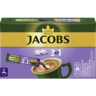 Jacobs 3in1 Milka 10x18g