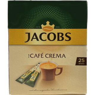Jacobs Café Crema Sticks 25er