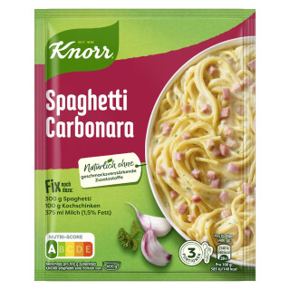 Knorr fix für Spaghetti Carbonara  36g