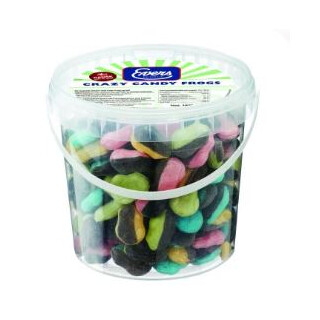 Evers Crazy Candy Frogs 1,4kg dåse