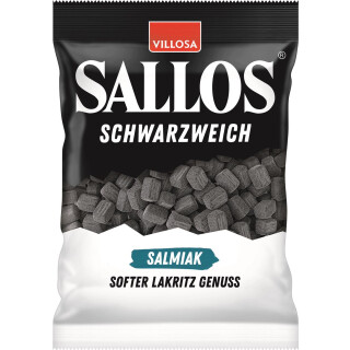Sallos Salmiak Schwarzweich 200g