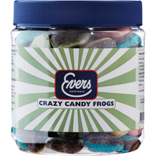 Evers Crazy Candy Frogs 800g dåse