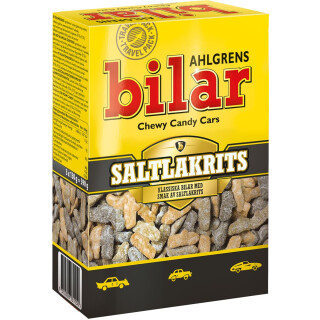 Ahlgrens Bilar saltlakrits boks 390g