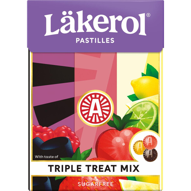 Läkerol Big Pack Triple Treat Mix 75g 1491 Kr 