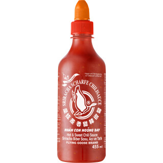 Flying Goose Sriracha chilisauce skarp/sød 455ml